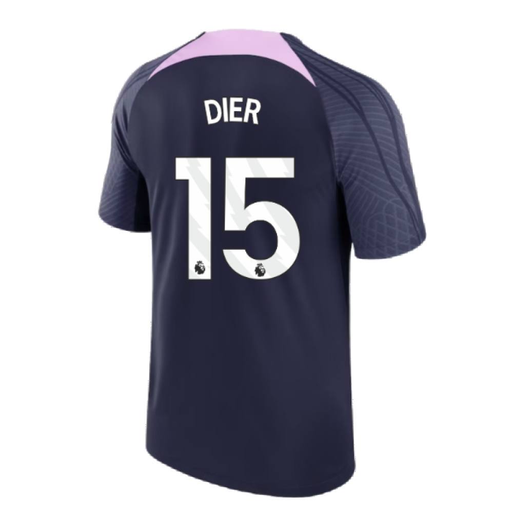 2023-2024 Tottenham Strike Dri-Fit Training Shirt (Marine) (Dier 15)