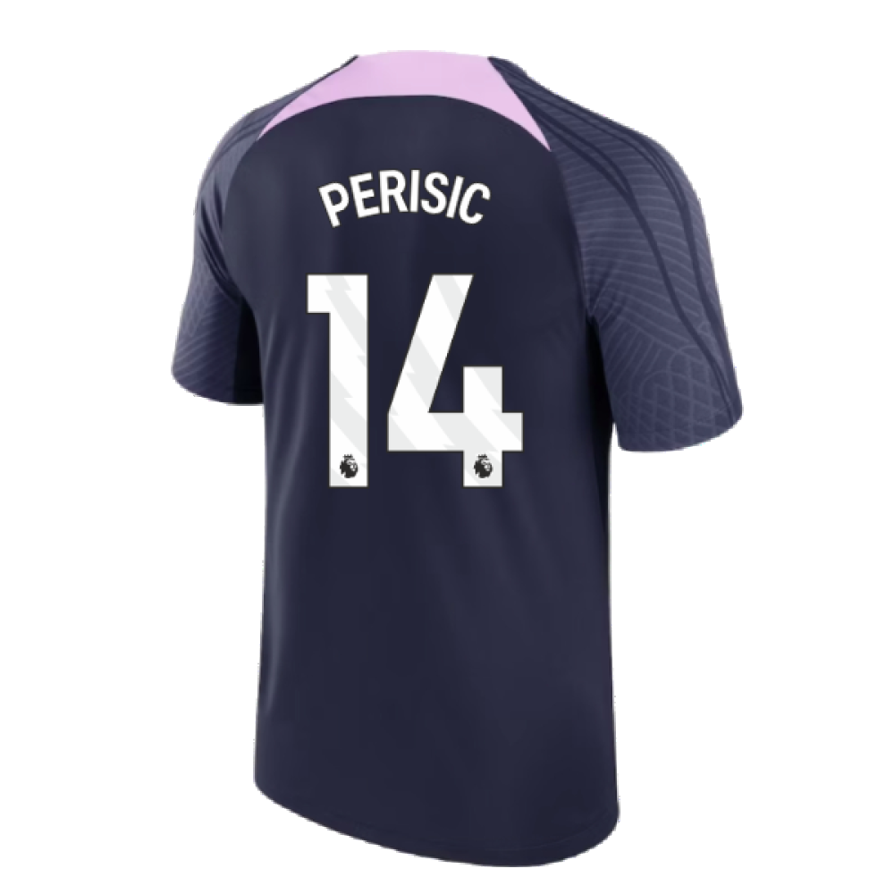 2023-2024 Tottenham Strike Dri-Fit Training Shirt (Marine) (Perisic 14)