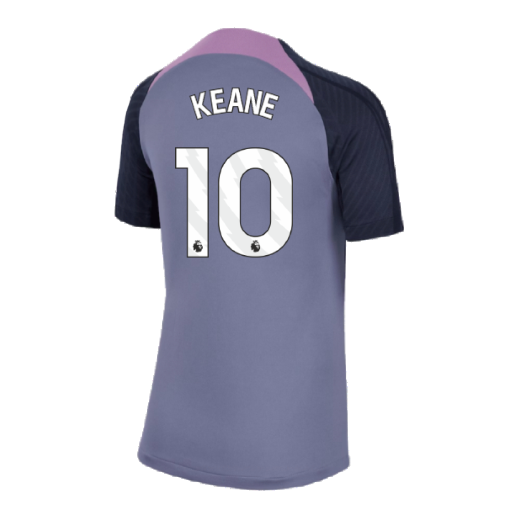 2023-2024 Tottenham Strike Dri-Fit Training Shirt (Violet) (Keane 10)