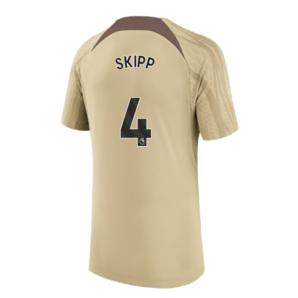 2023-2024 Tottenham Training Shirt (Gold) - Kids (Skipp 4)