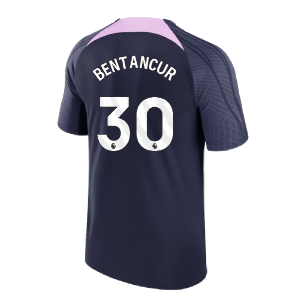 2023-2024 Tottenham Training Shirt (Marine) - Kids (Bentancur 30)