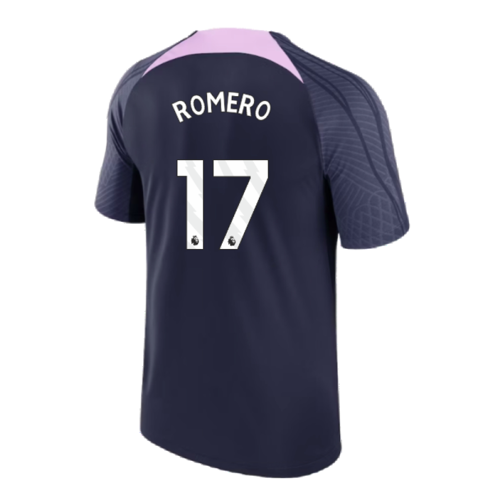 2023-2024 Tottenham Training Shirt (Marine) - Kids (Romero 17)