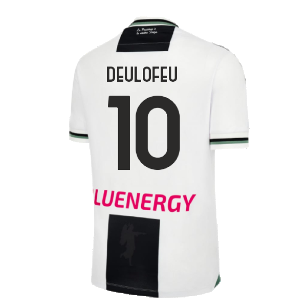 2023-2024 Udinese Calcio Home Shirt (DEULOFEU 10)