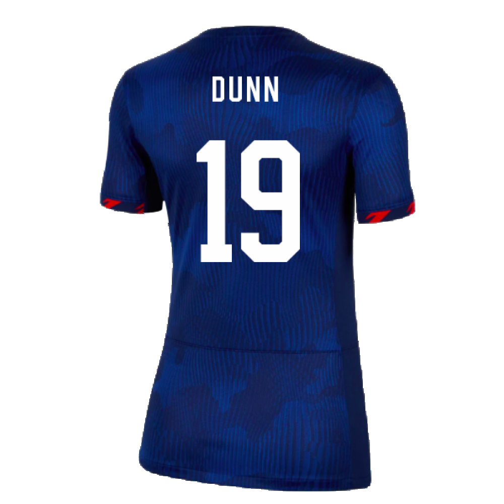 2023-2024 USA WWC Away Shirt (Ladies) (Dunn 19)