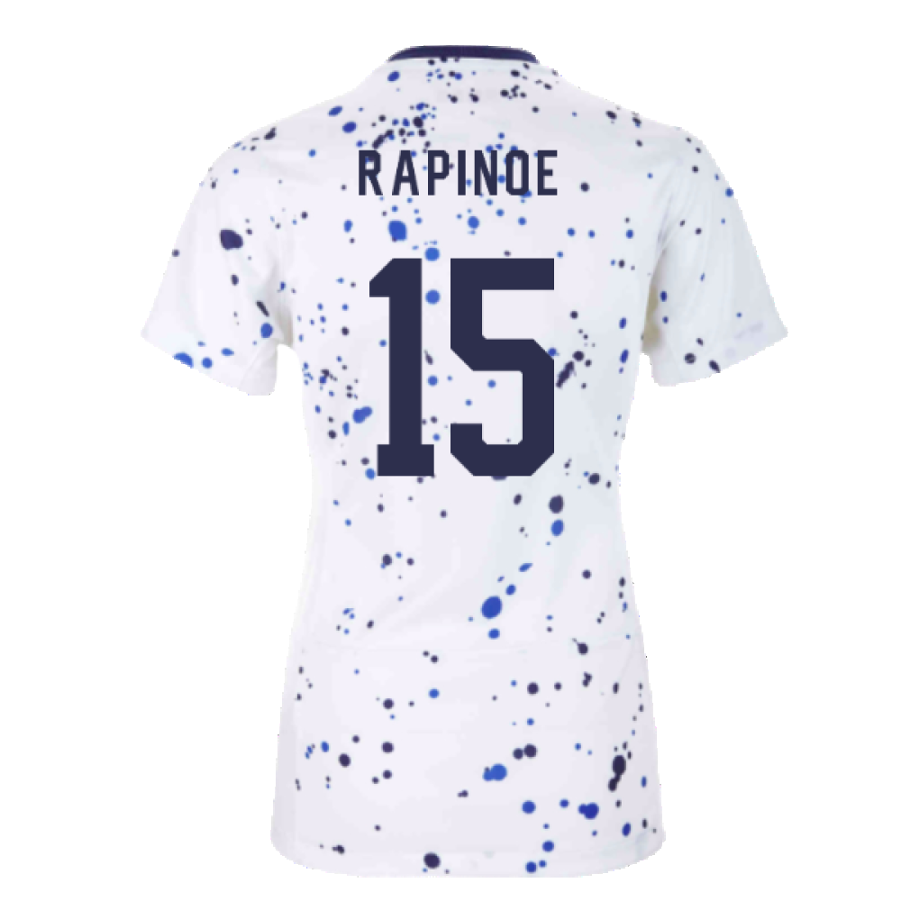 2023-2024 USA WWC Home Shirt (Ladies) (Rapinoe 15)