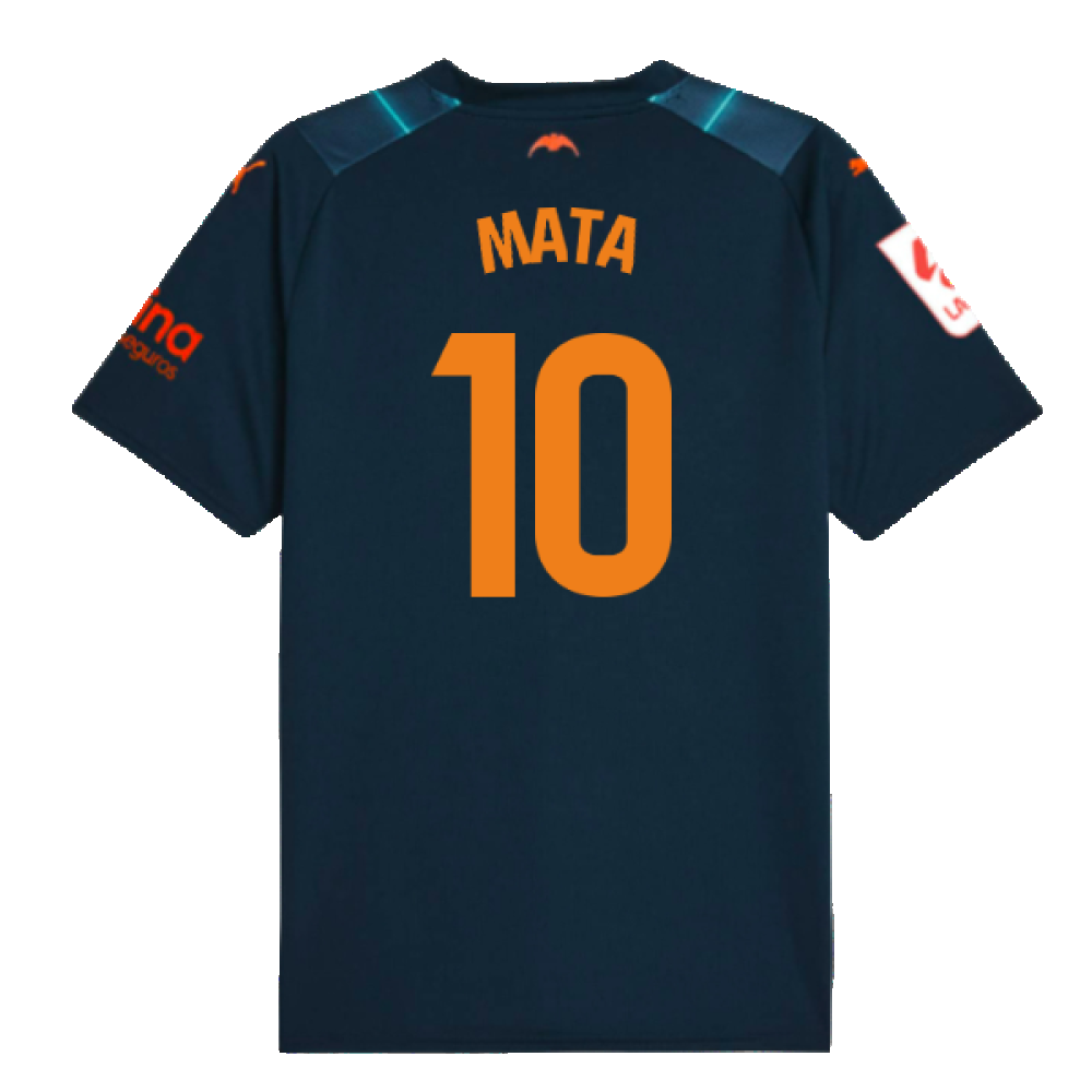 2023-2024 Valencia Away Shirt (MATA 10)