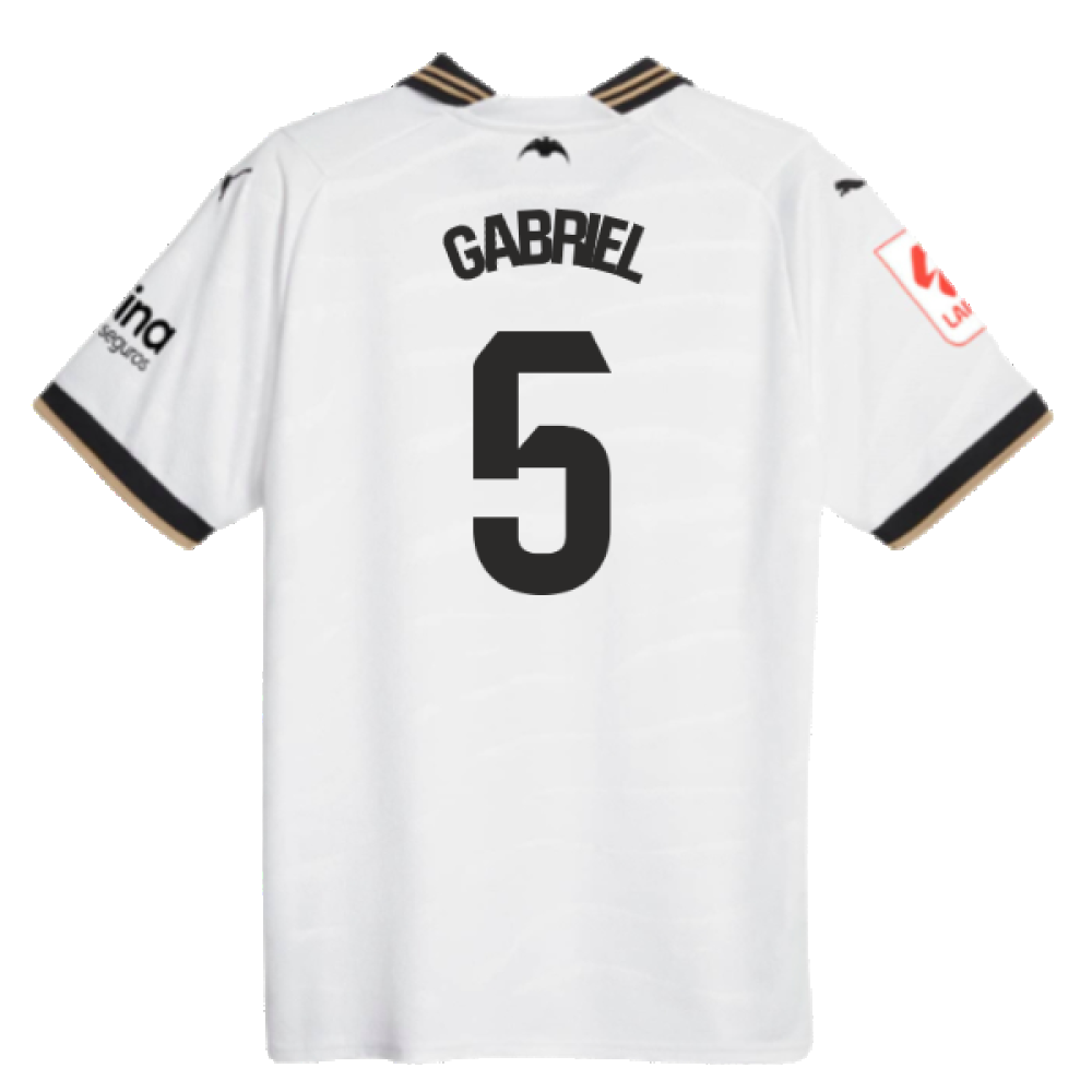 2023-2024 Valencia Home Shirt (Kids) (GABRIEL 5)