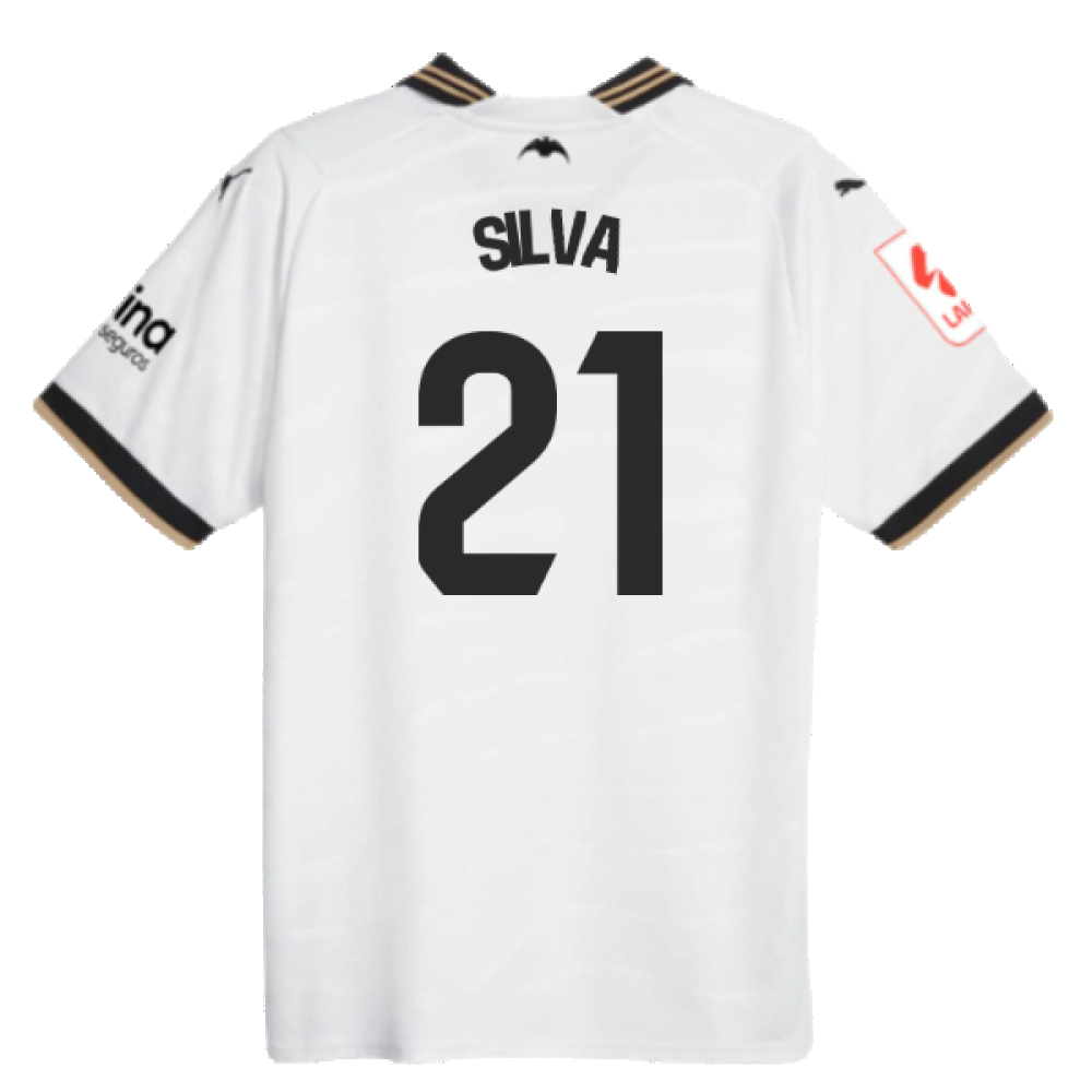 2023-2024 Valencia Home Shirt (Kids) (SILVA 21)