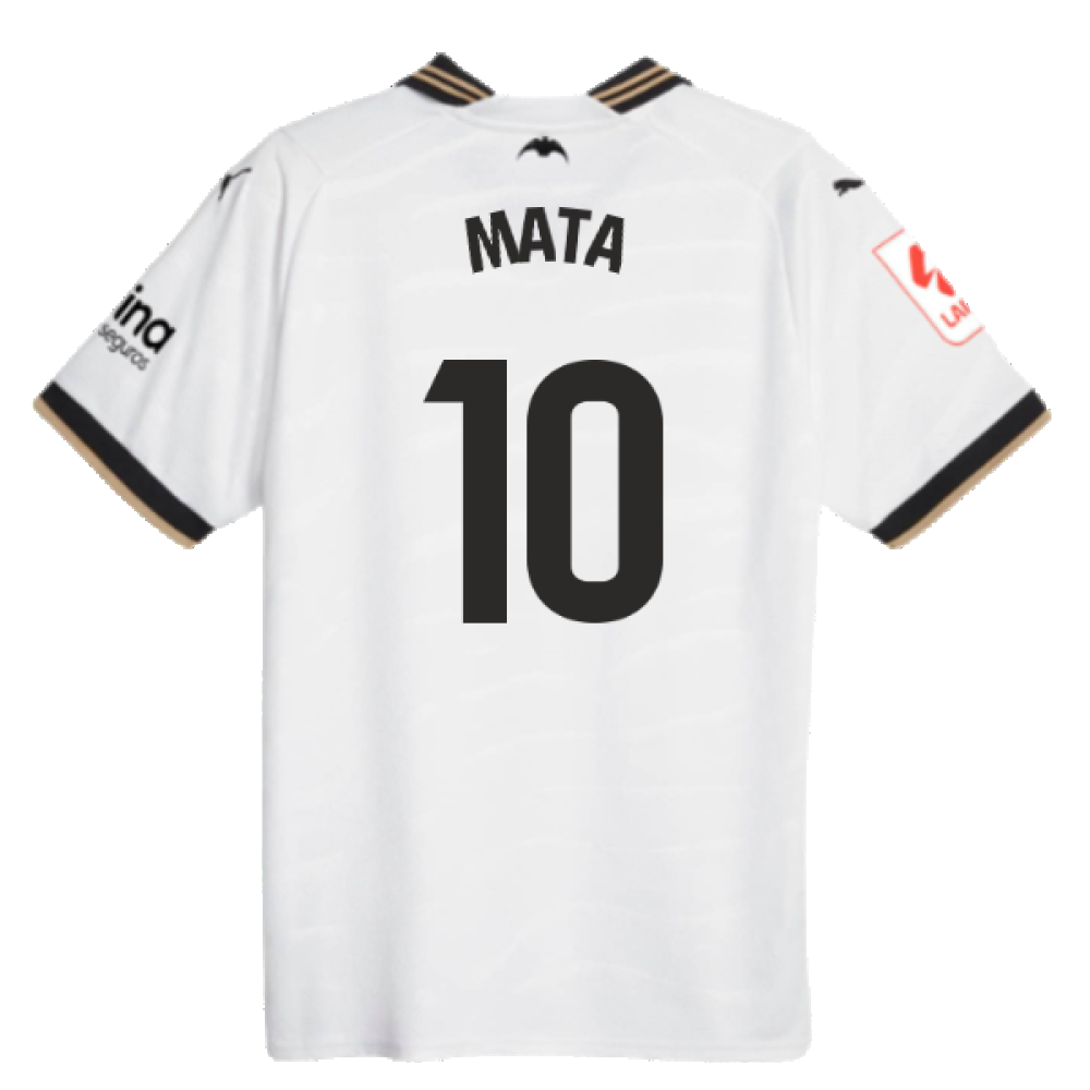 2023-2024 Valencia Home Shirt (MATA 10)