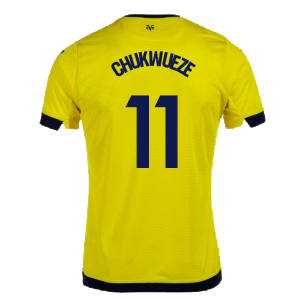 2023-2024 Villarreal Home Shirt (Chukwueze 11)