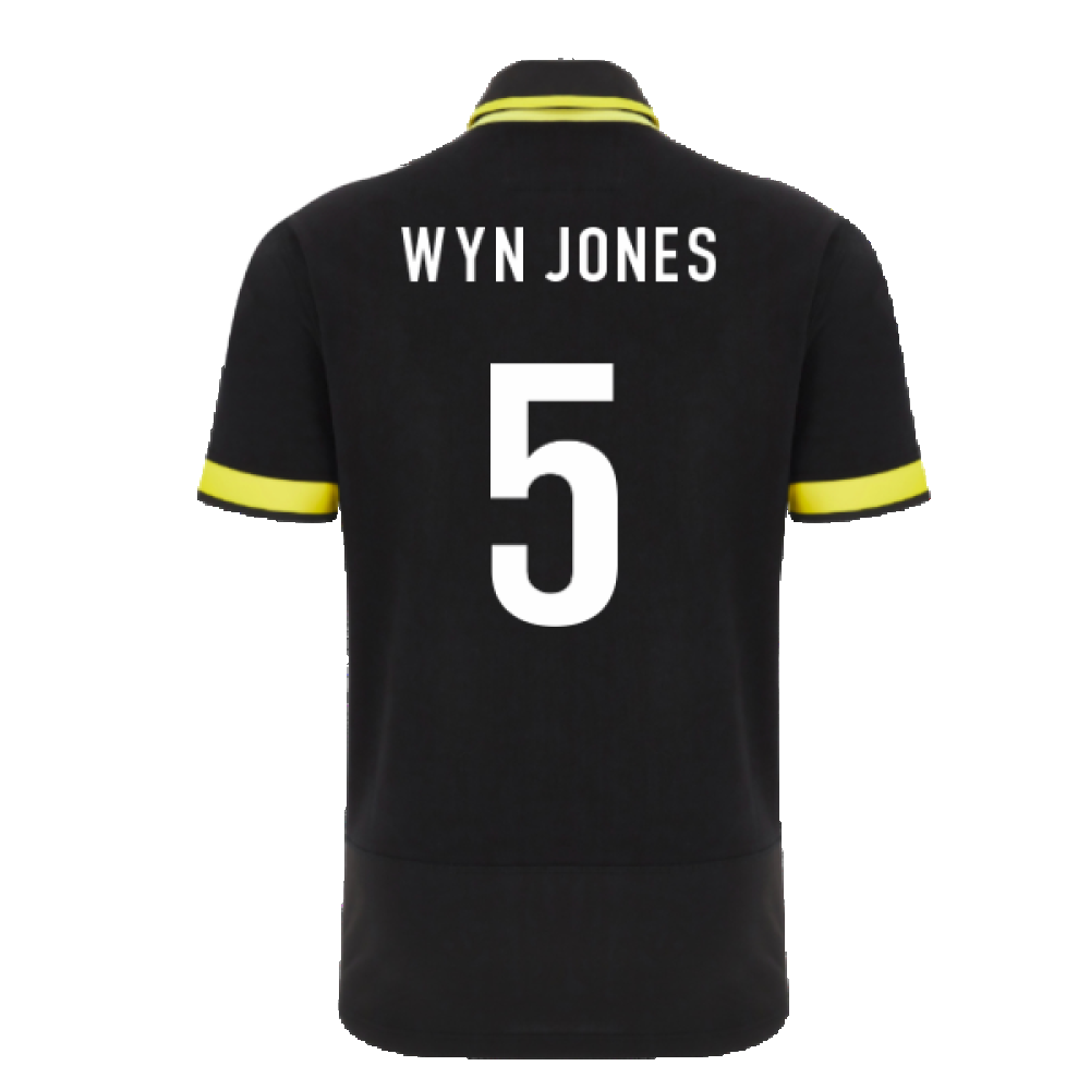 2023-2024 Wales Rugby Alternate Cotton Shirt (Wyn Jones 5)