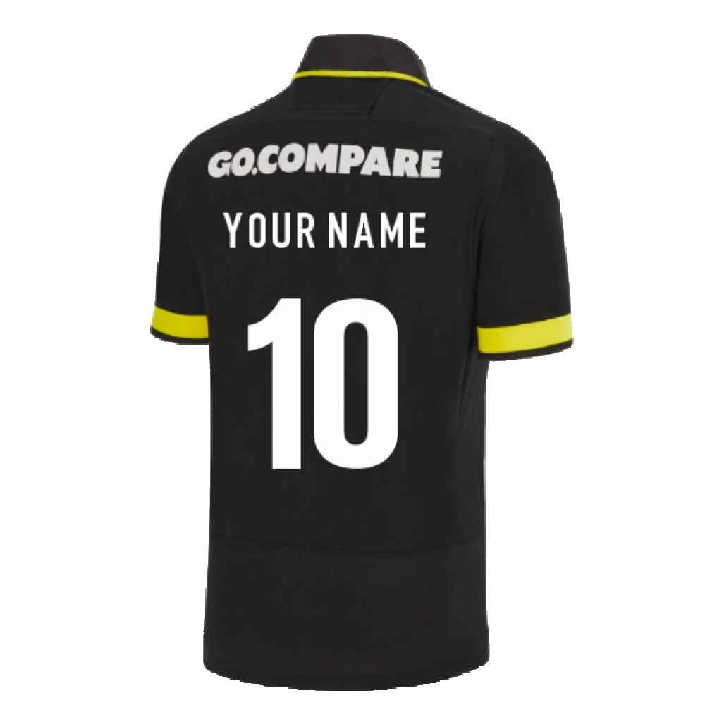 2023-2024 Wales Rugby Away WRU Shirt (Your Name)