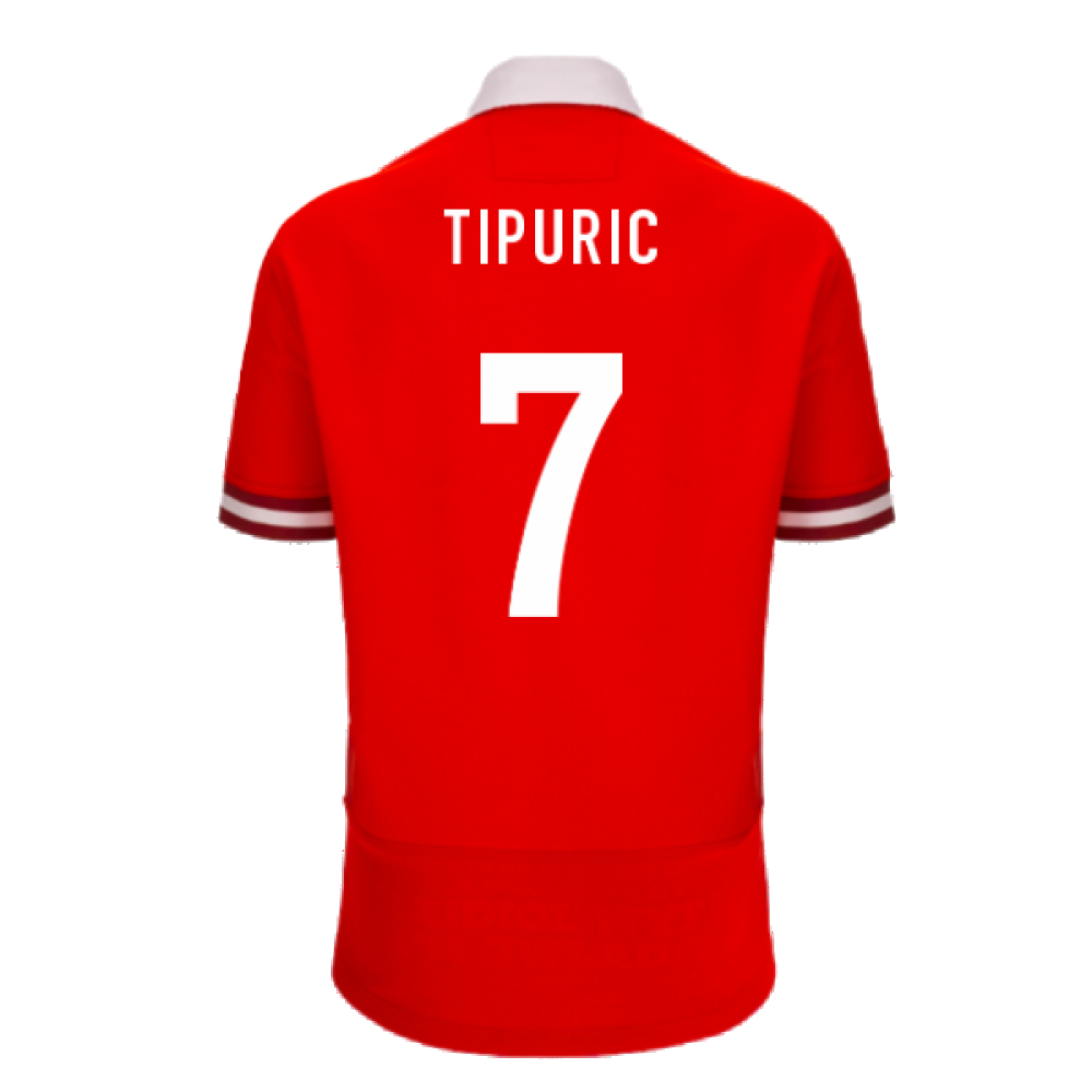 2023-2024 Wales Rugby Home Cotton Shirt (Tipuric 7)