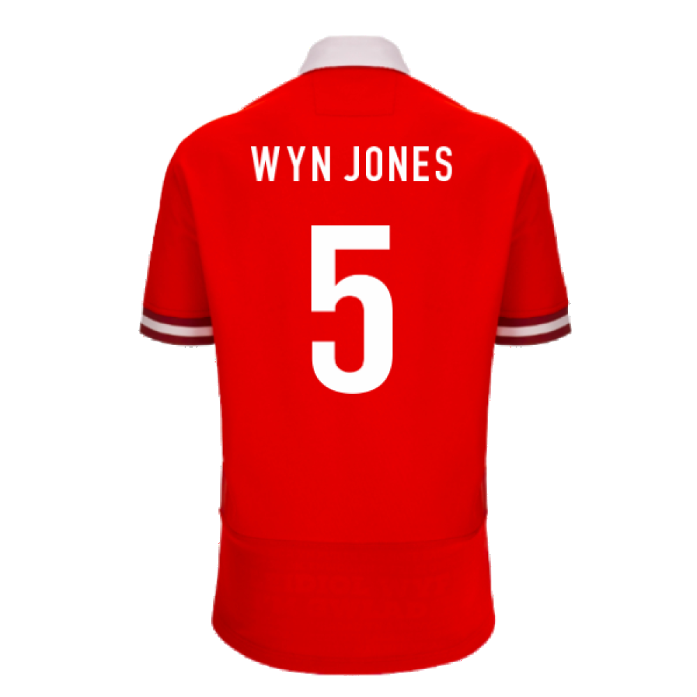 2023-2024 Wales Rugby Home Cotton Shirt (Wyn Jones 5)