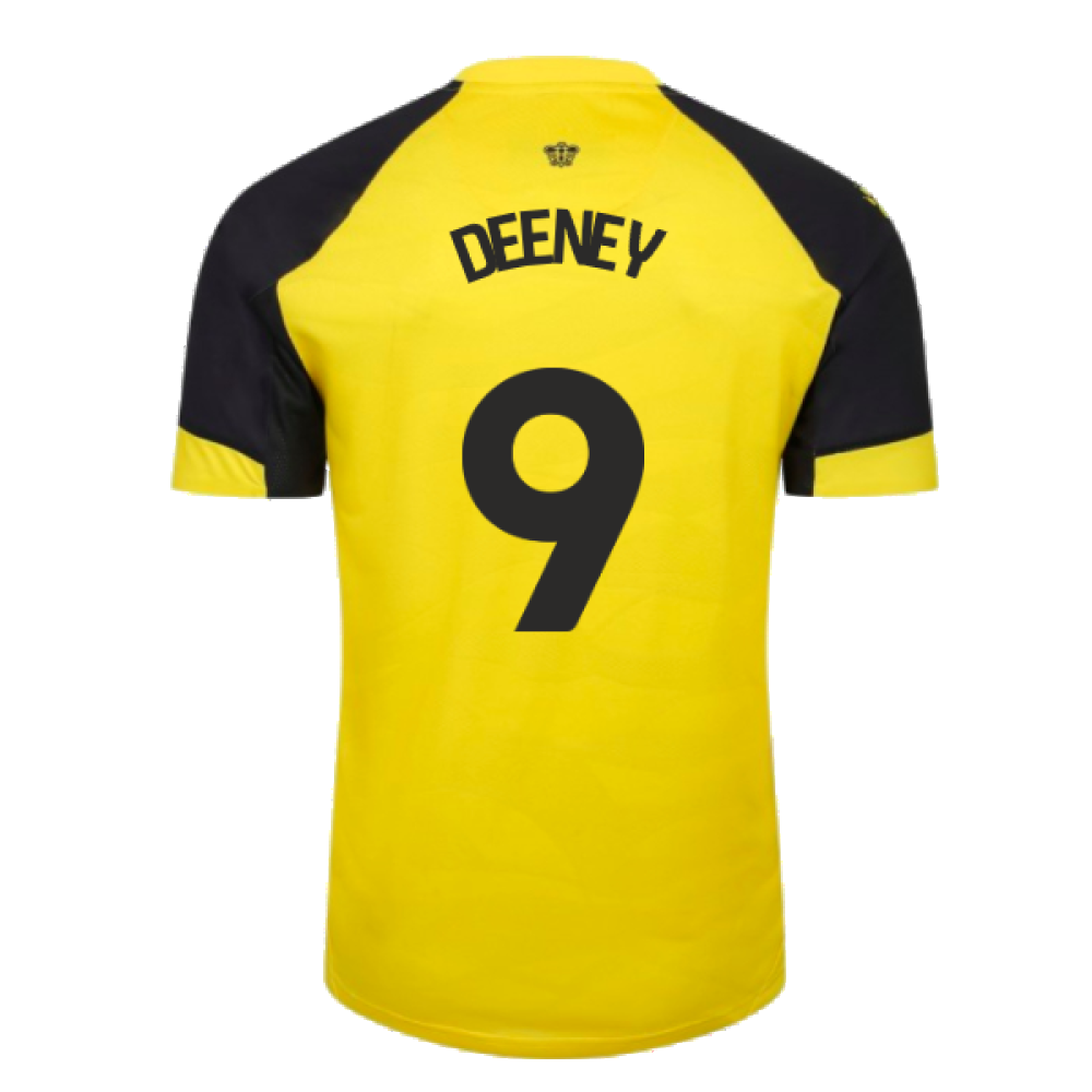 2023-2024 Watford Home Shirt (no sponsor) (Deeney 9)