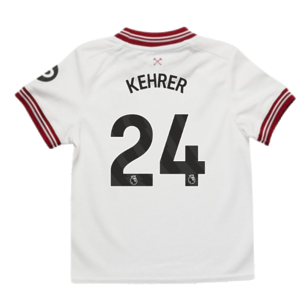 2023-2024 West Ham Away Infant Mini Kit (KEHRER 24)