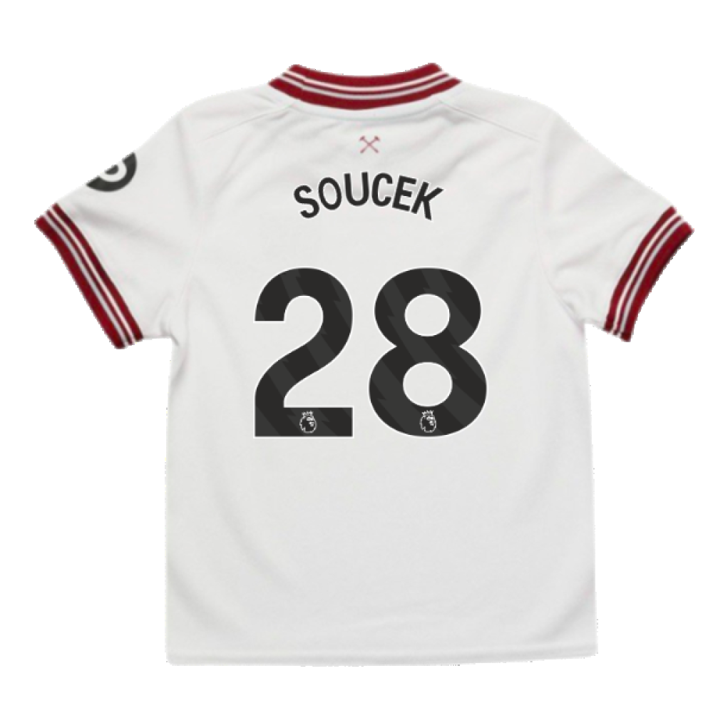 2023-2024 West Ham Away Infant Mini Kit (SOUCEK 28)