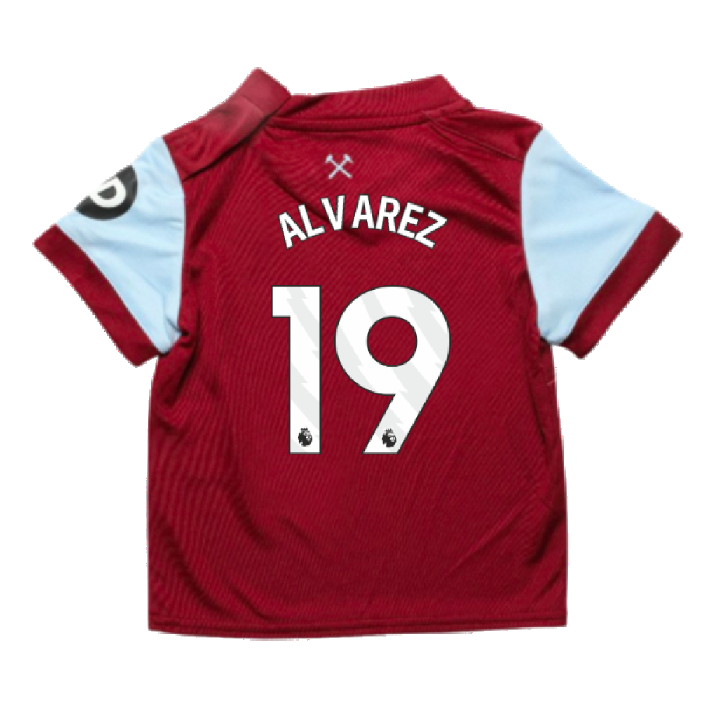 2023-2024 West Ham Home Baby Kit (ALVAREZ 19)