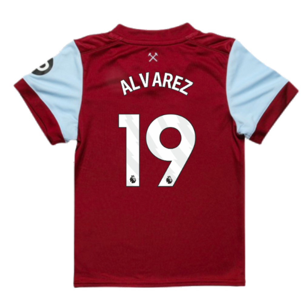 2023-2024 West Ham Home Infant Kit (ALVAREZ 19)