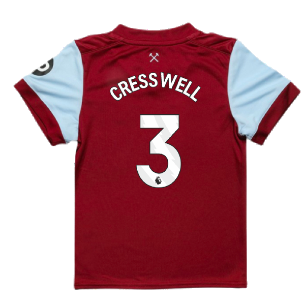 2023-2024 West Ham Home Infant Kit (CRESSWELL 3)