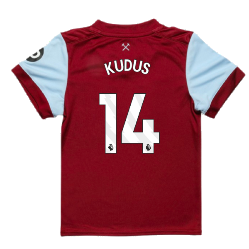 2023-2024 West Ham Home Infant Kit (Kudus 14)