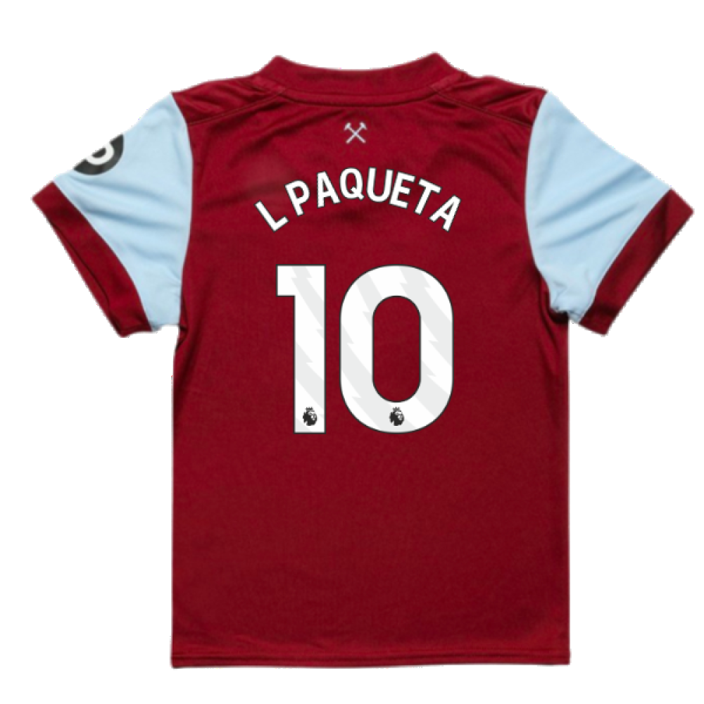 2023-2024 West Ham Home Infant Kit (L PAQUETA 10)