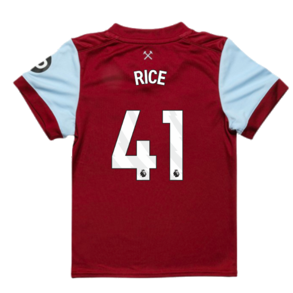 2023-2024 West Ham Home Infant Kit (RICE 41)