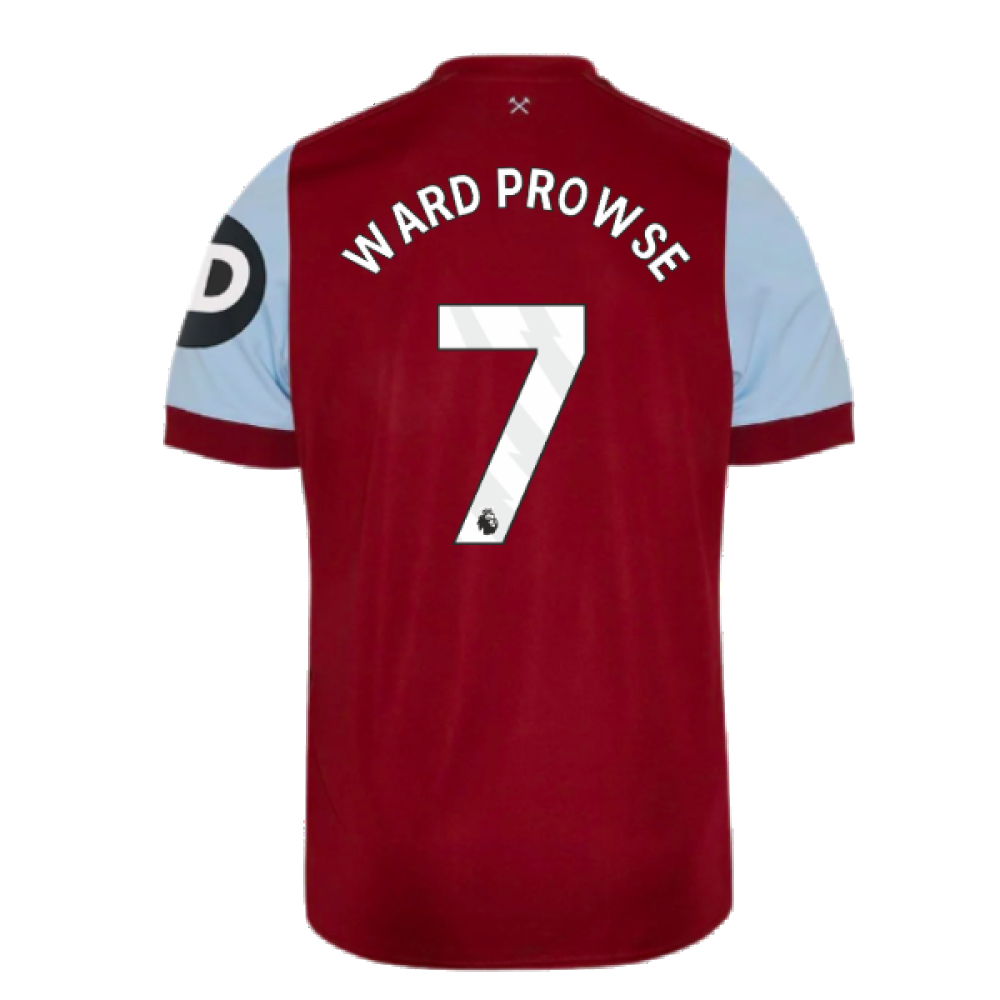 2023-2024 West Ham Home Shirt (Kids) (Ward Prowse 7)