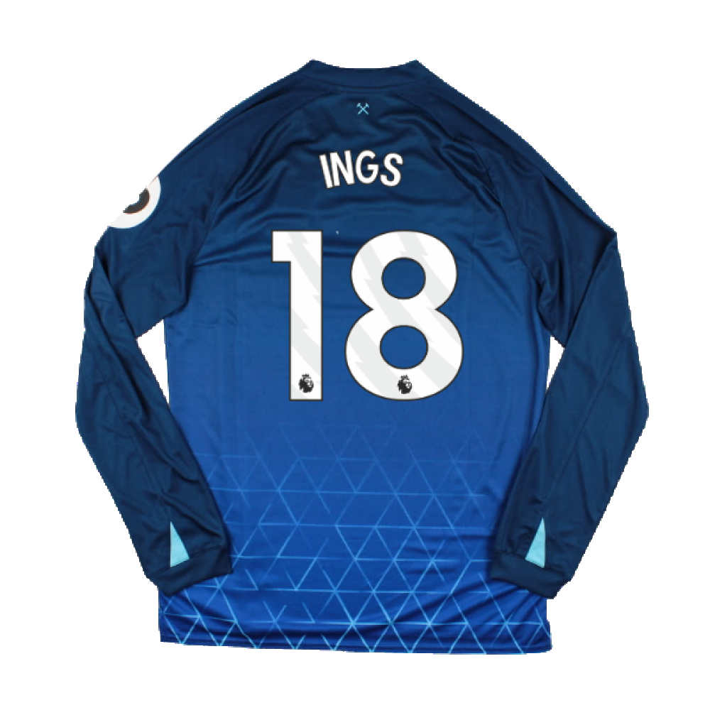 2023-2024 West Ham Long Sleeve Third Shirt (INGS 18)