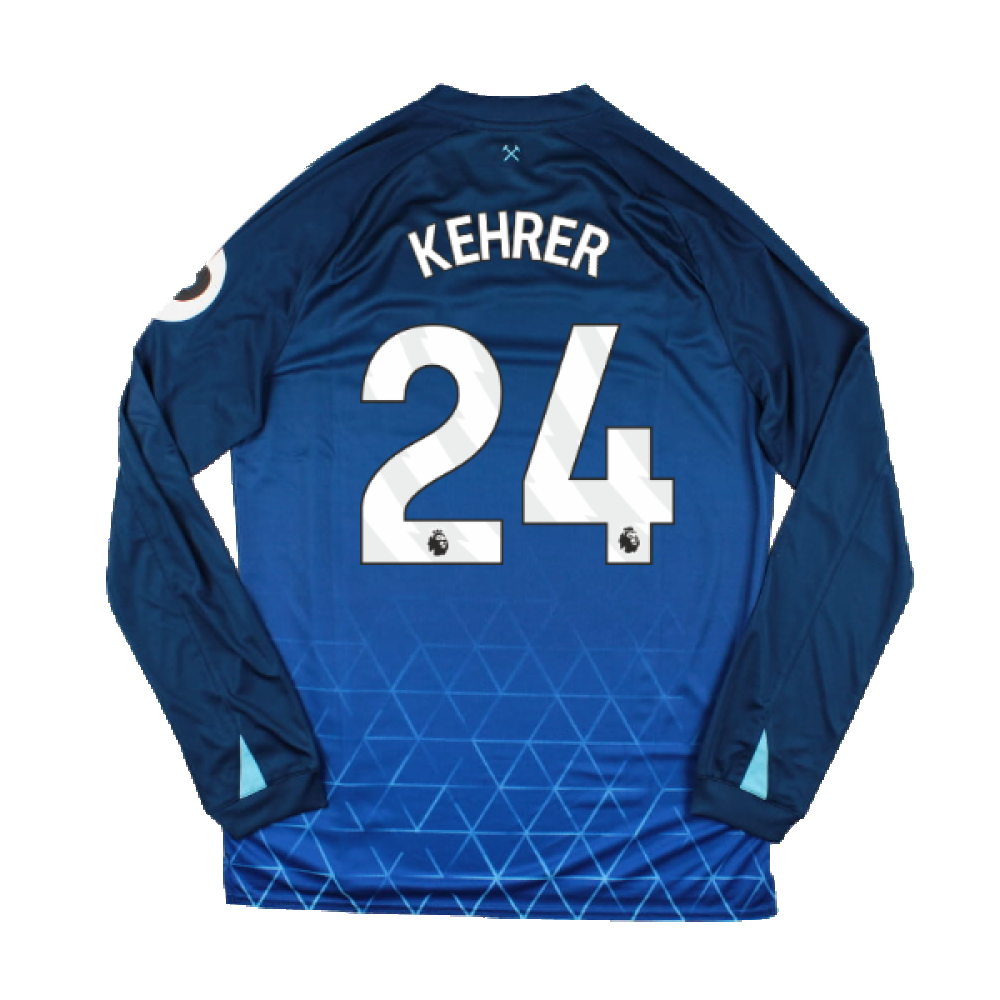 2023-2024 West Ham Long Sleeve Third Shirt (KEHRER 24)