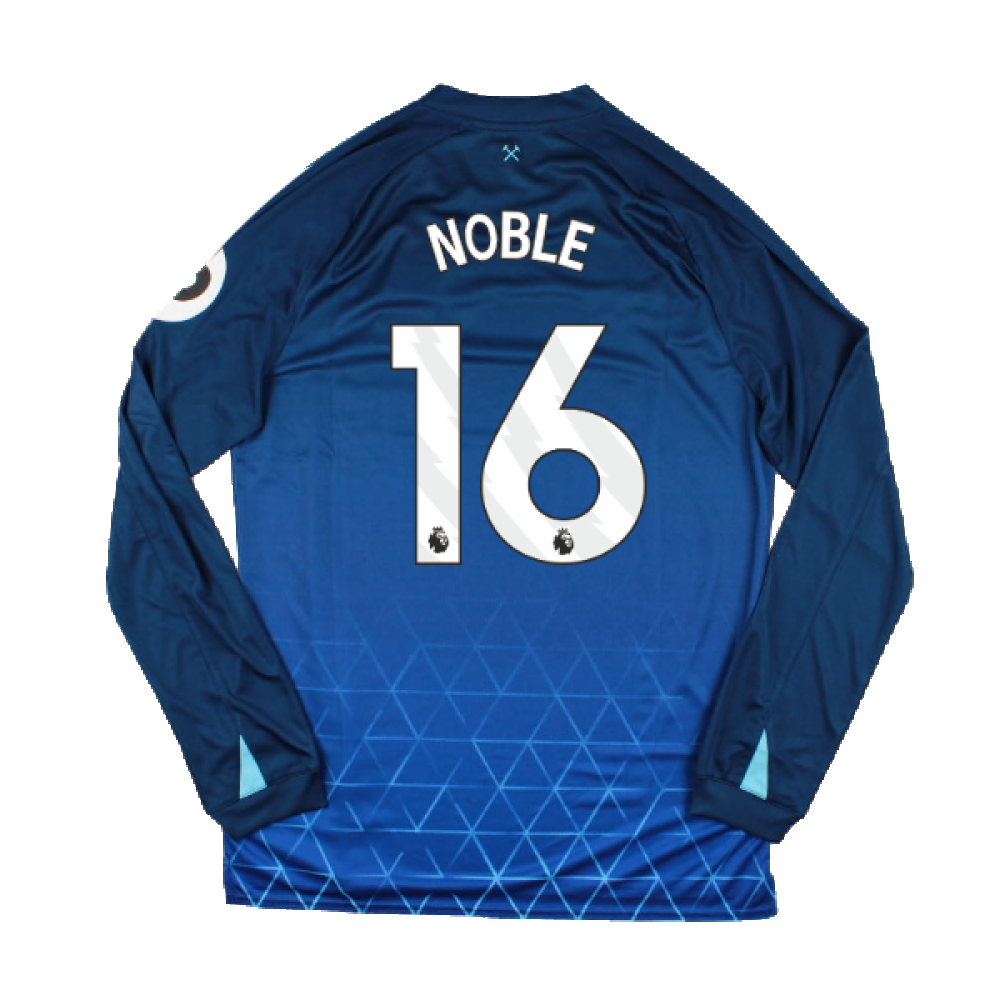 2023-2024 West Ham Long Sleeve Third Shirt (NOBLE 16)