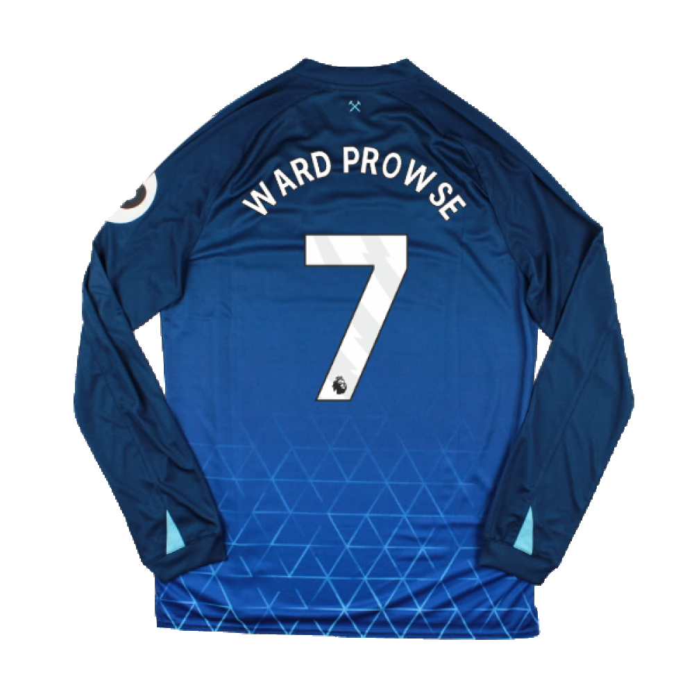 2023-2024 West Ham Long Sleeve Third Shirt (Ward Prowse 7)