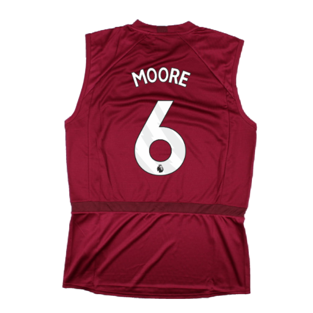 2023-2024 West Ham Sleeveless Tee (Claret) (MOORE 6)