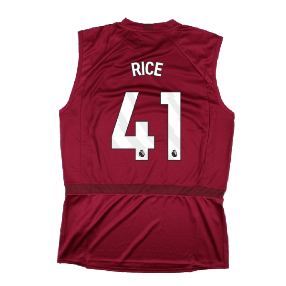 2023-2024 West Ham Sleeveless Tee (Claret) (RICE 41)