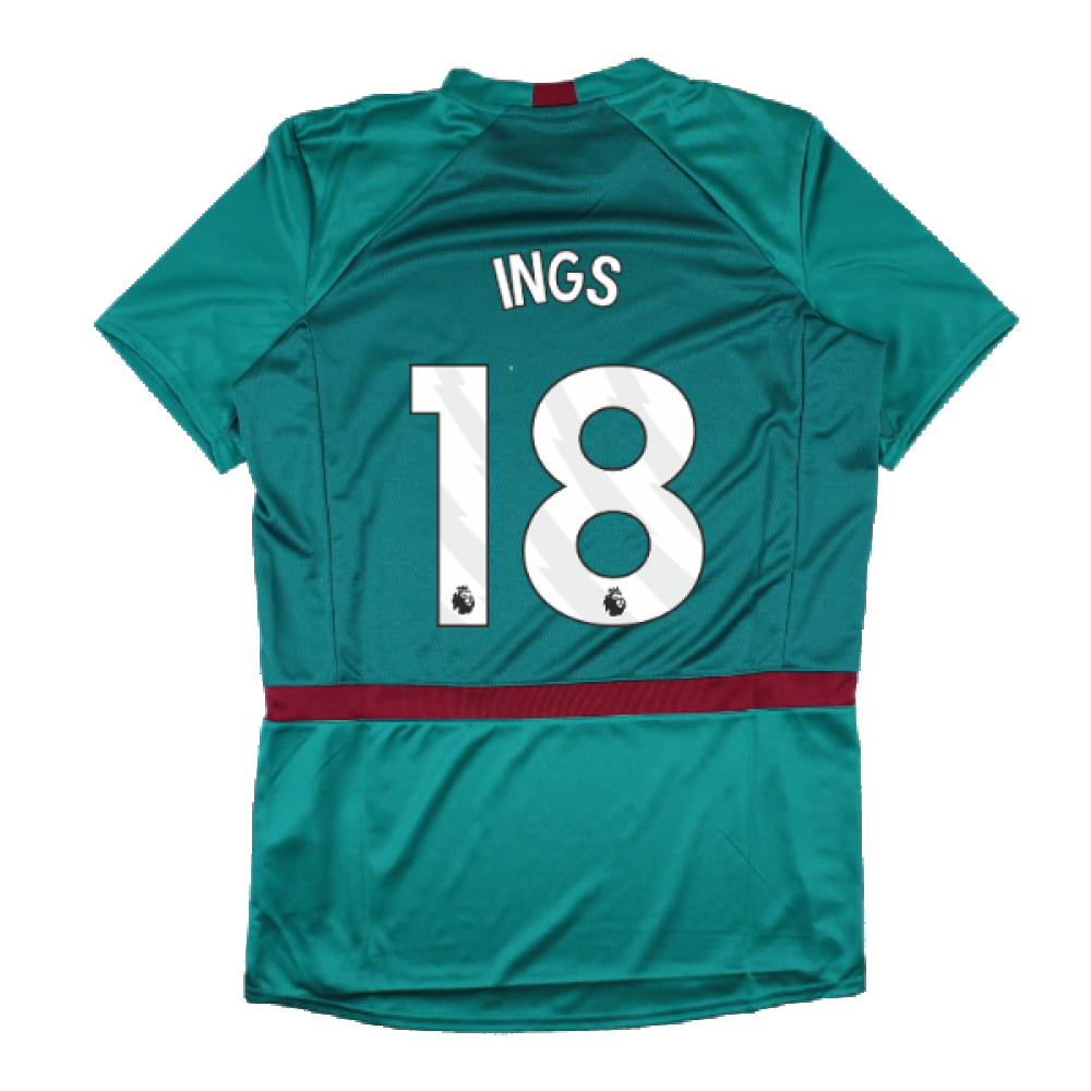 2023-2024 West Ham Training Jersey (Alexanderite) (INGS 18)