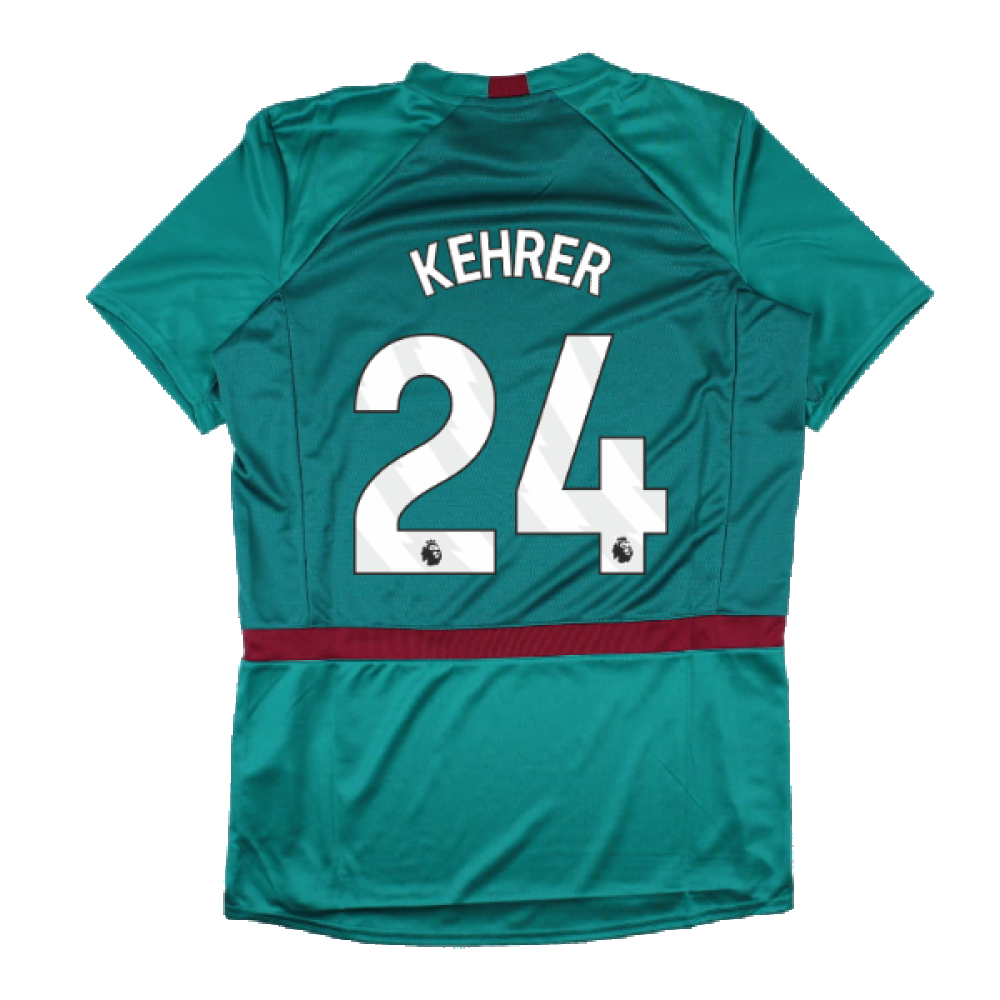 2023-2024 West Ham Training Jersey (Alexanderite) (KEHRER 24)