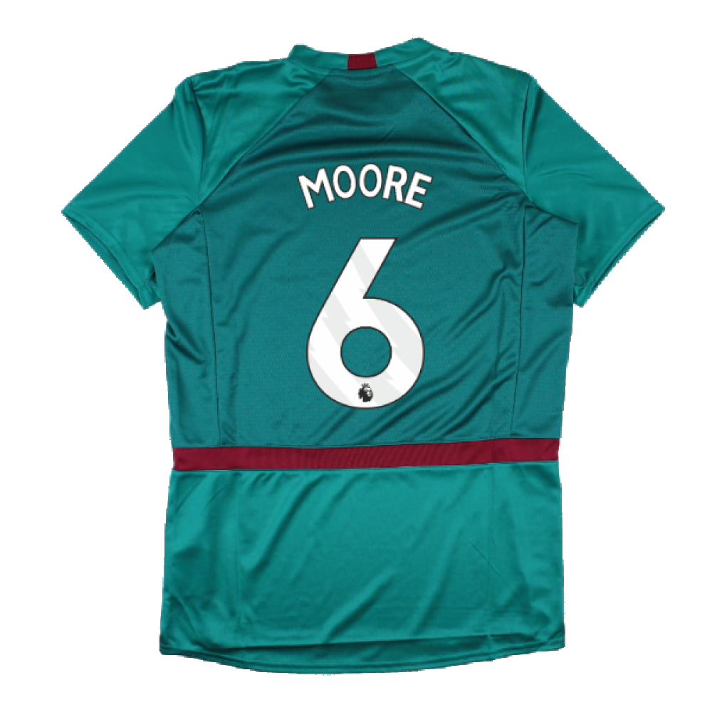 2023-2024 West Ham Training Jersey (Alexanderite) (MOORE 6)