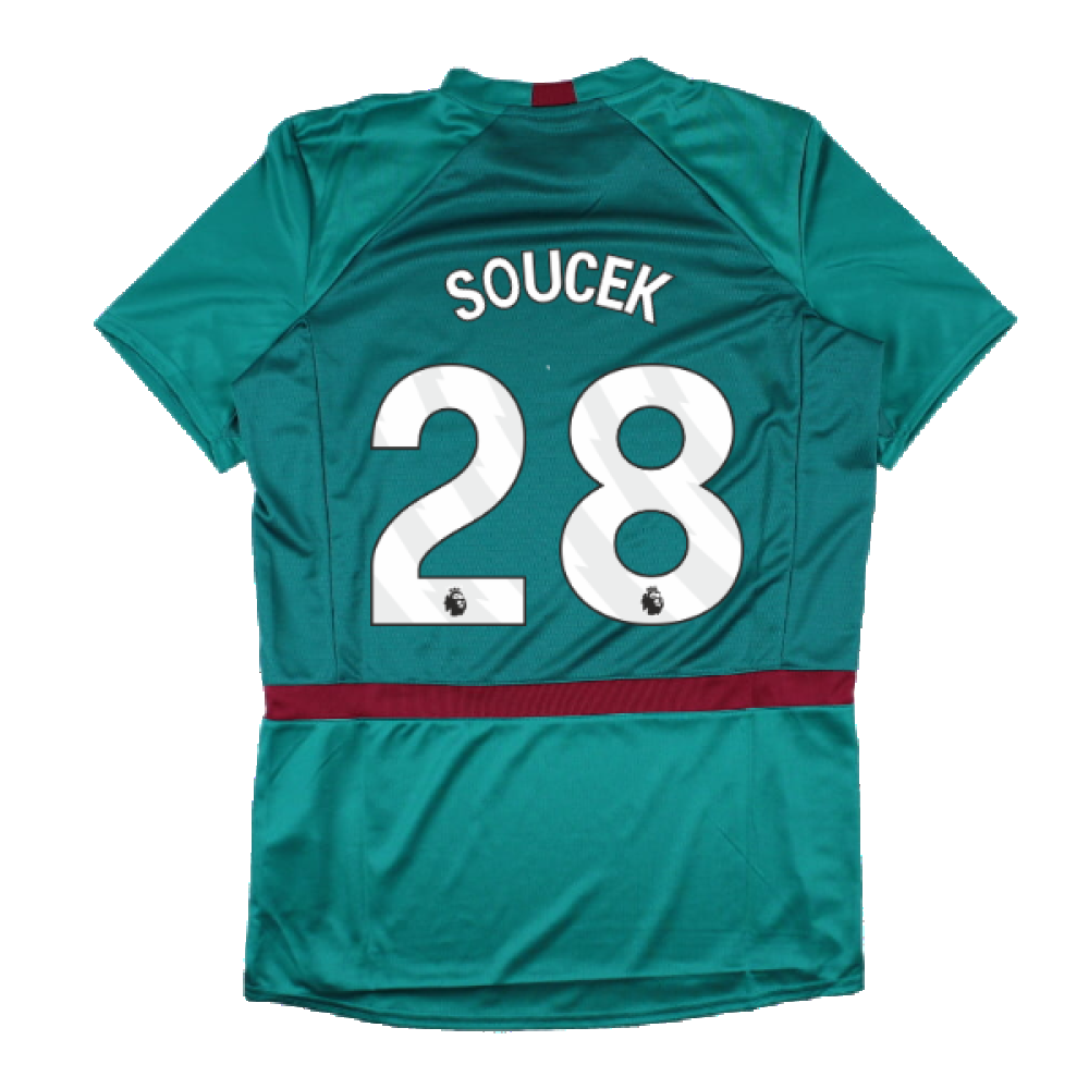 2023-2024 West Ham Training Jersey (Alexanderite) (SOUCEK 28)