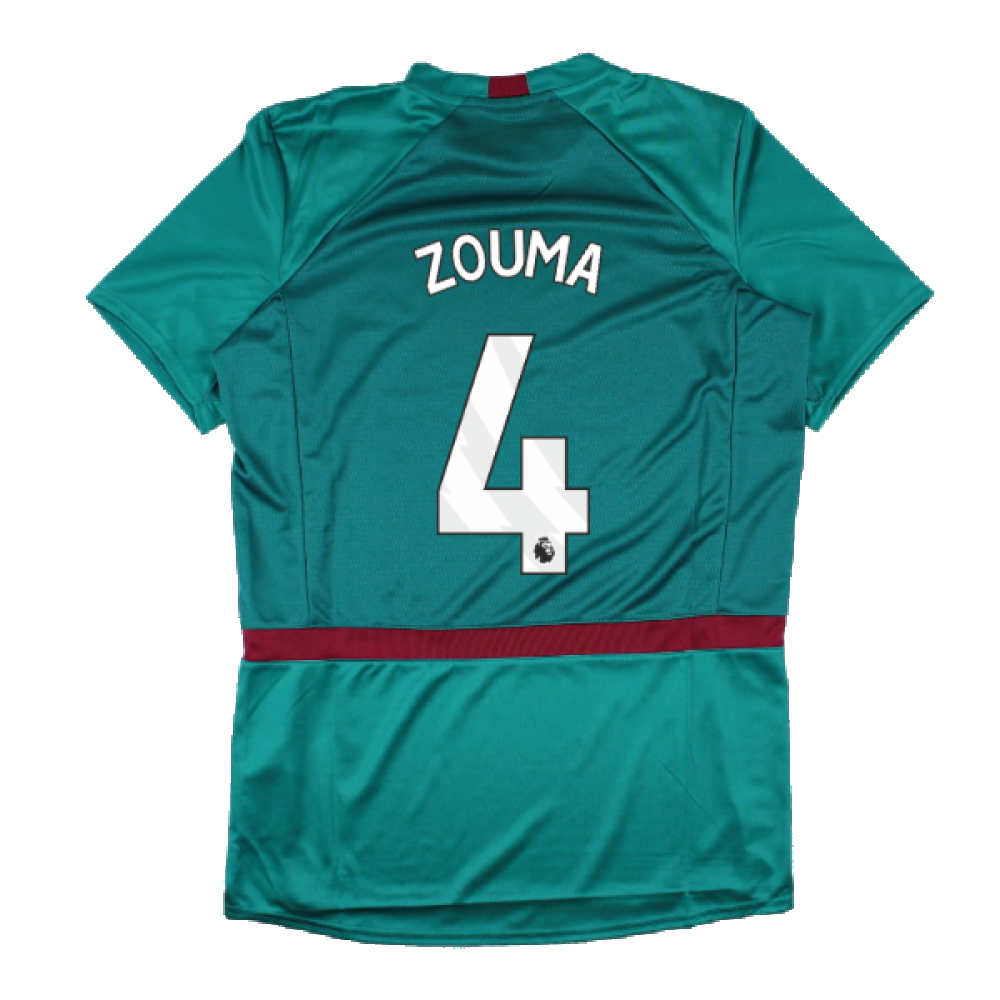 2023-2024 West Ham Training Jersey (Alexanderite) (ZOUMA 4)