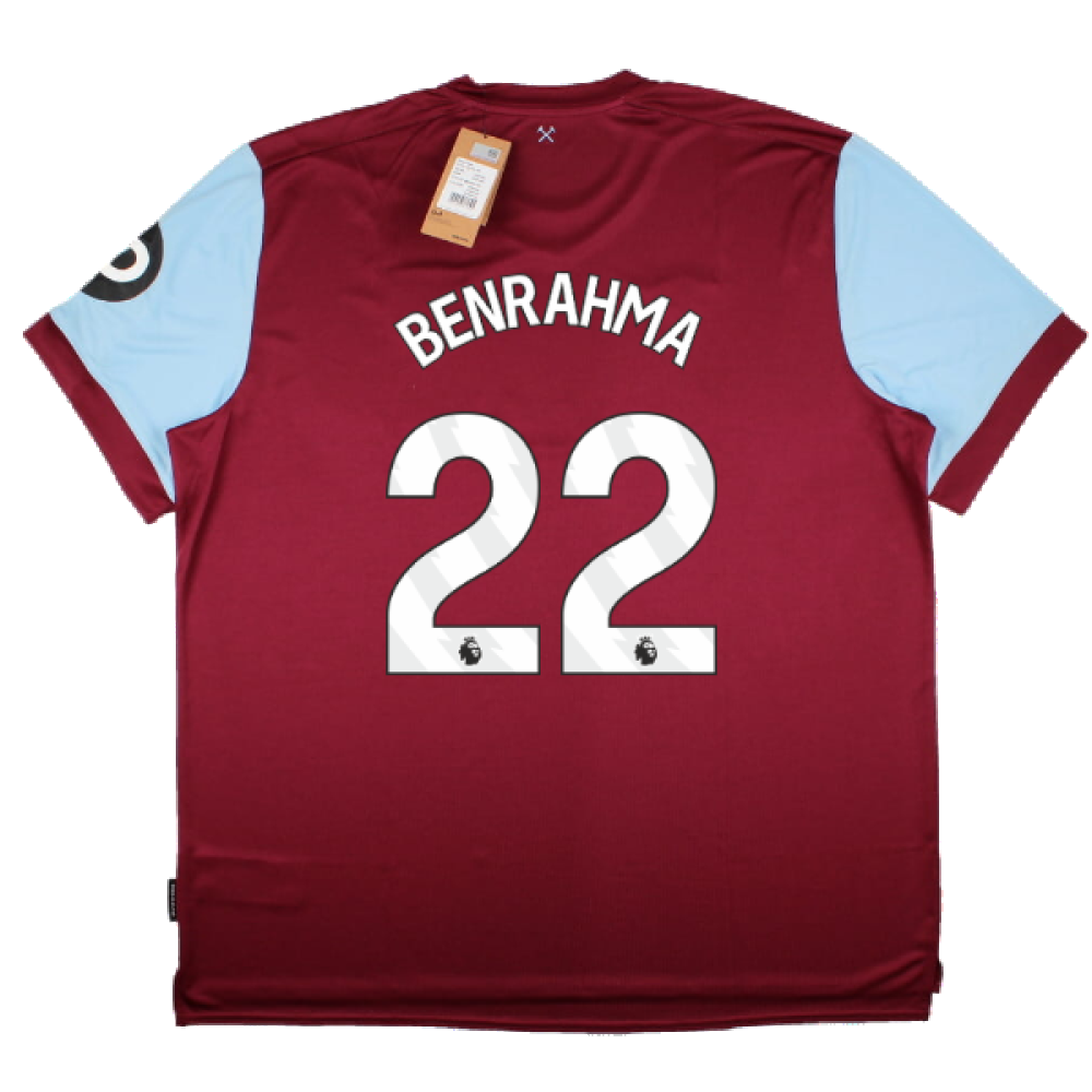 2023-2024 West Ham United Home Shirt (BENRAHMA 22)