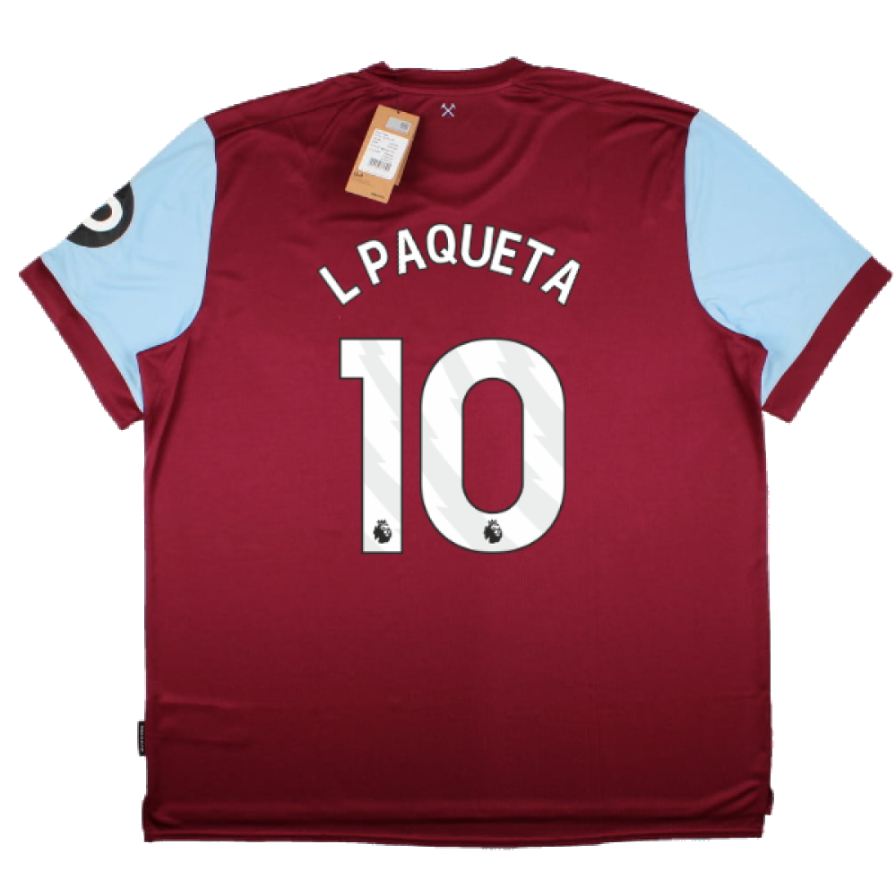 2023-2024 West Ham United Home Shirt (L PAQUETA 10)