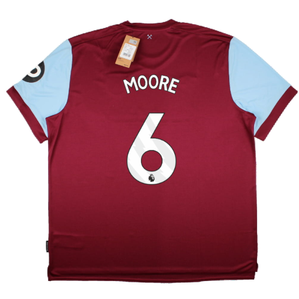 2023-2024 West Ham United Home Shirt (MOORE 6)