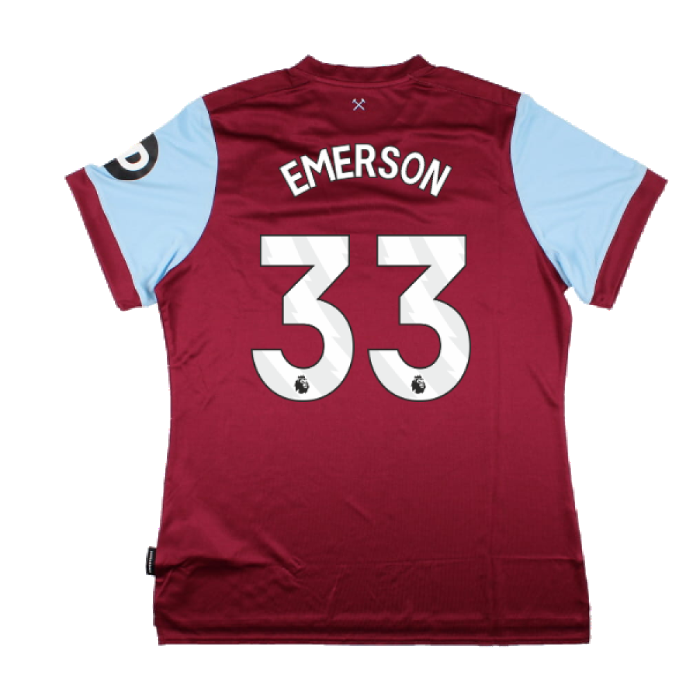 2023-2024 West Ham United Home Shirt (Womens) (EMERSON 33)