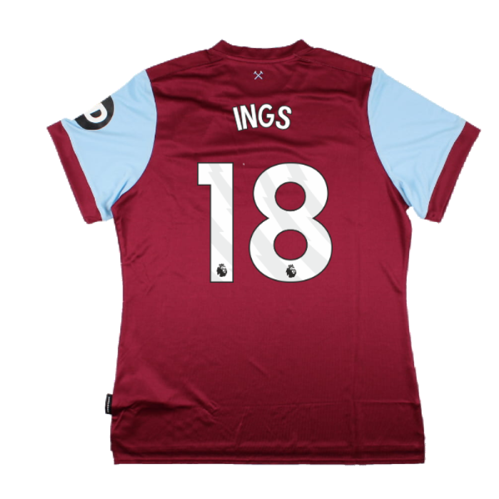 2023-2024 West Ham United Home Shirt (Womens) (INGS 18)