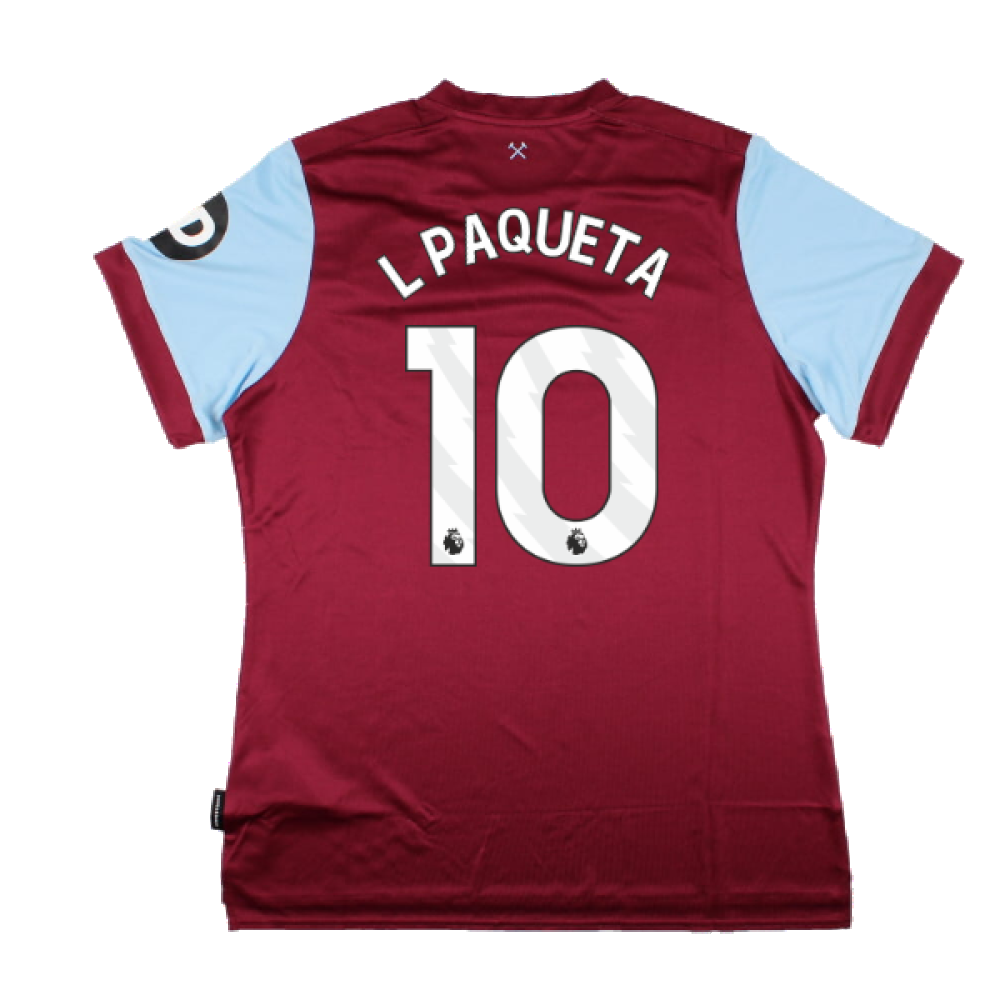 2023-2024 West Ham United Home Shirt (Womens) (L PAQUETA 10)