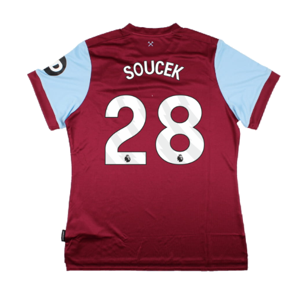 2023-2024 West Ham United Home Shirt (Womens) (SOUCEK 28)