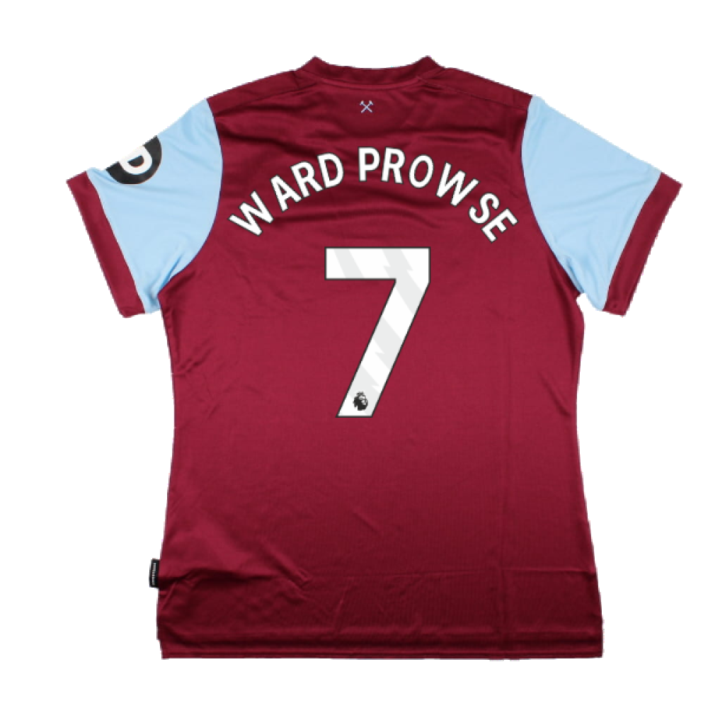 2023-2024 West Ham United Home Shirt (Womens) (Ward Prowse 7)