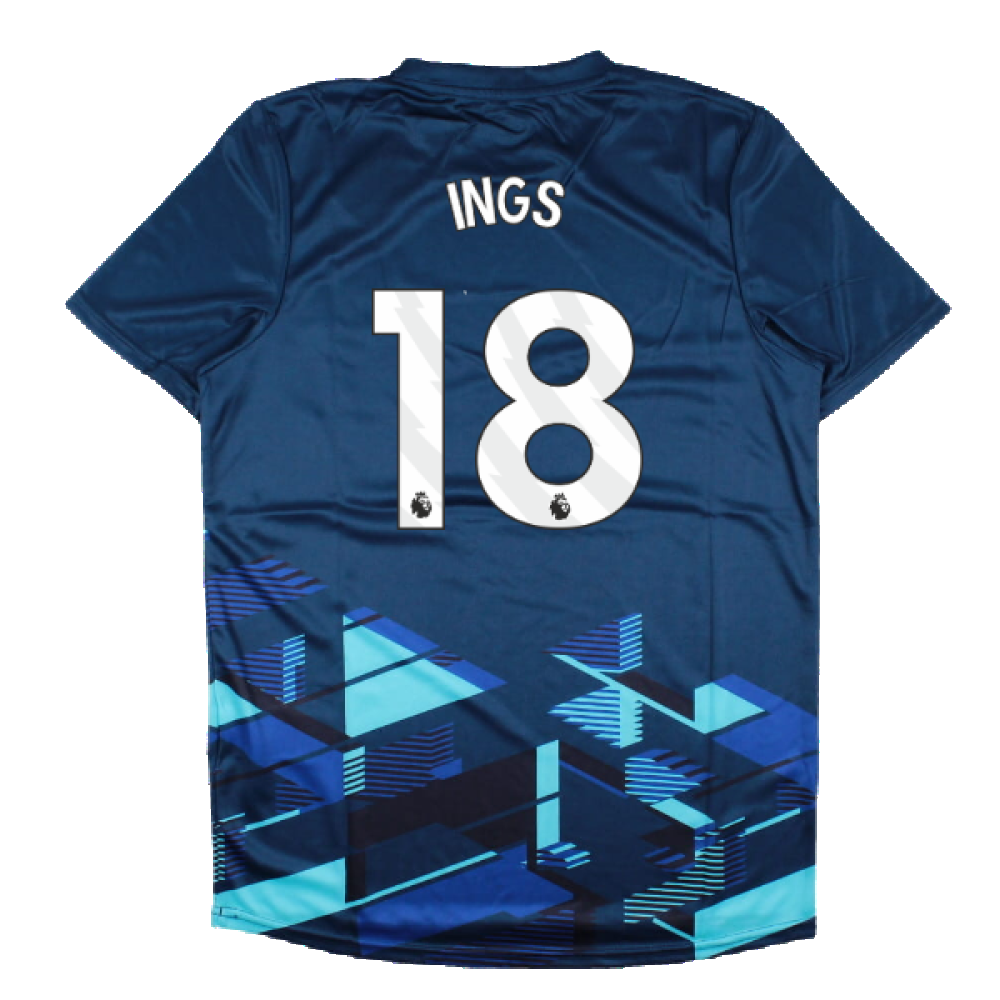 2023-2024 West Ham Warm Up Jersey (Navy) (INGS 18)