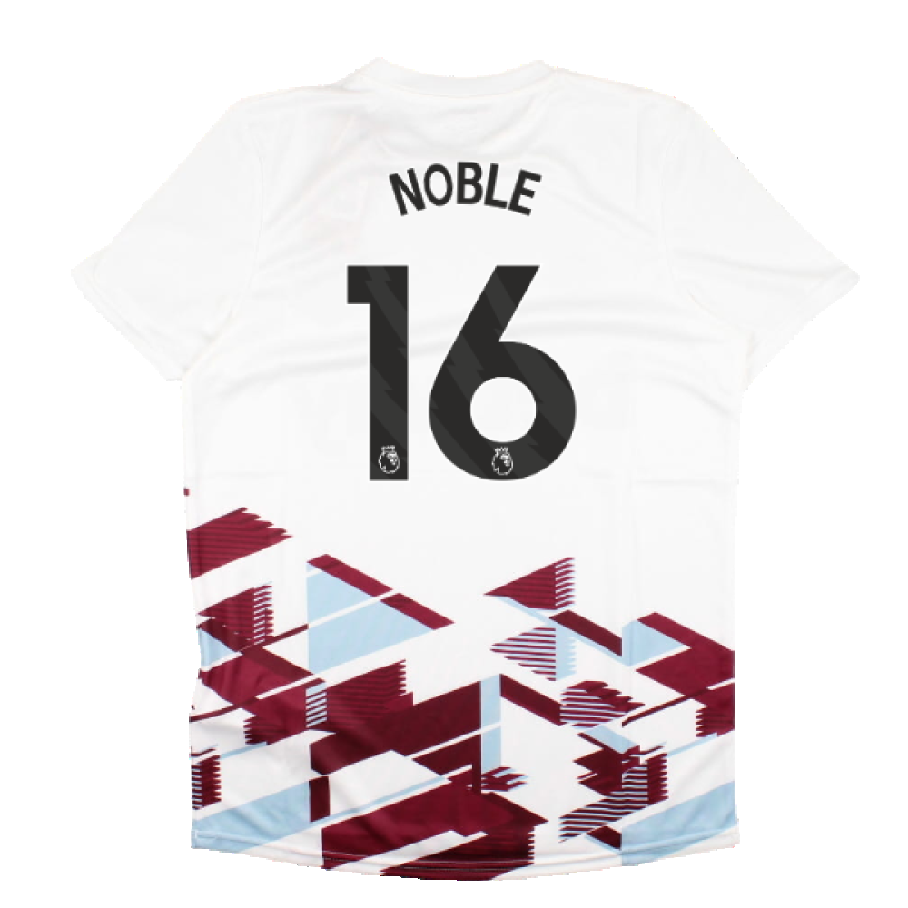 2023-2024 West Ham Warm Up Jersey (White) (NOBLE 16)