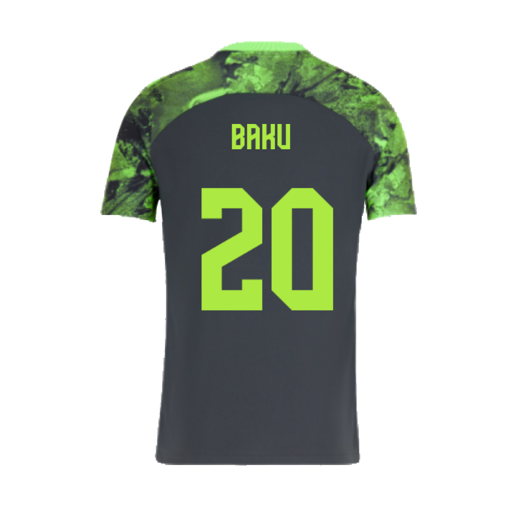 2023-2024 Wolfsburg Away Shirt (Baku 20)